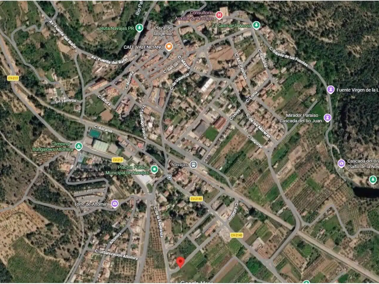 Vista exterior de Terreno en venta en Navajas