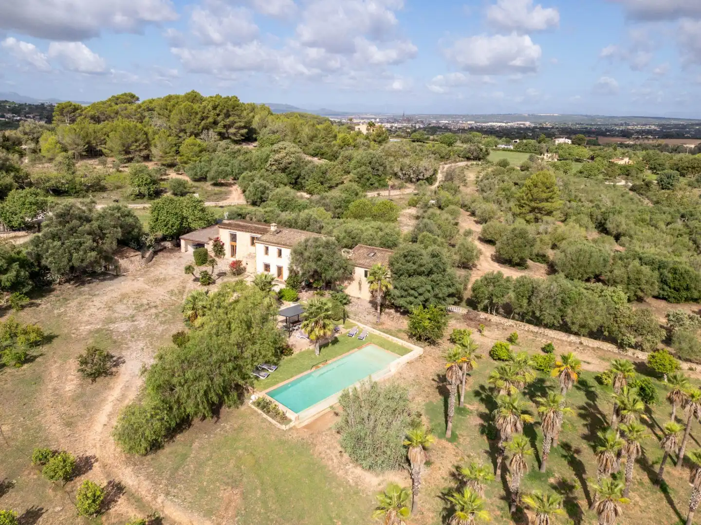 Exterior view of Country homes for sale in Manacor  with Air Conditioner, Heating and Private garden
