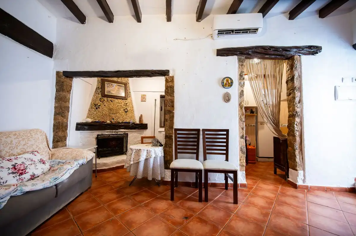 Wohnzimmer von Haus oder Chalet zum Verkauf in Eivissa mit Klimaanlage, Heizung und Möbliert