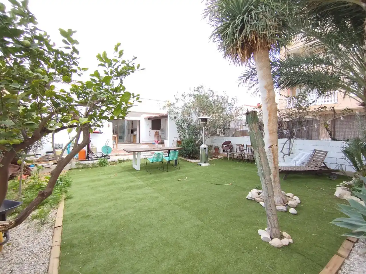 Garden of Houses for sale in El Campello  with Air Conditioner, Private garden and Terrace