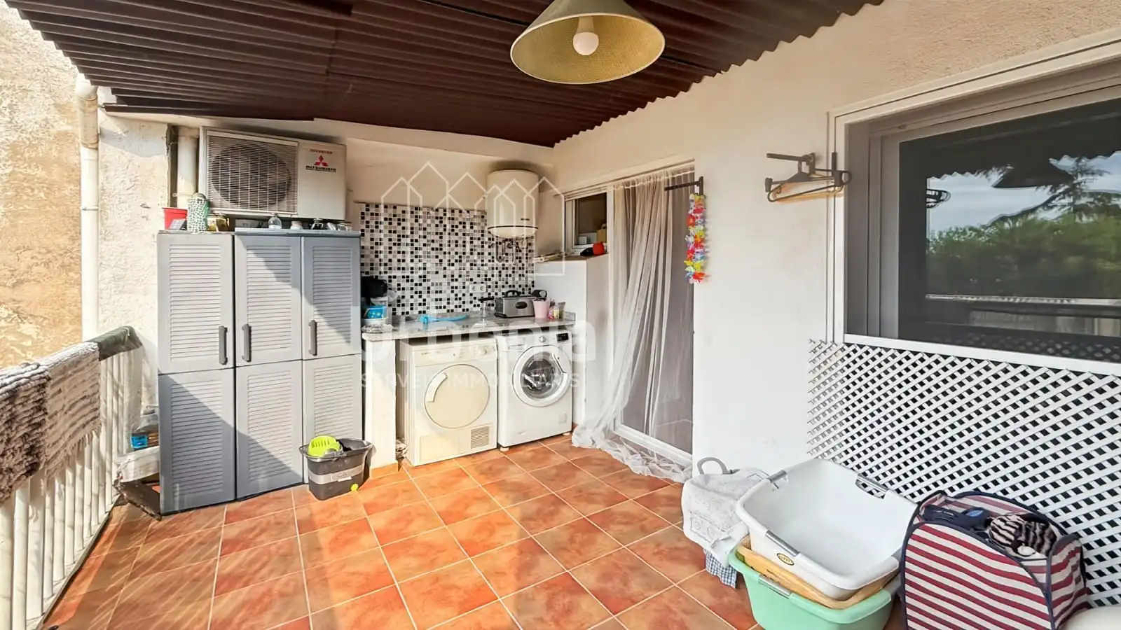Kitchen of Flat for sale in Tordera  with Heating, Terrace and Furnished