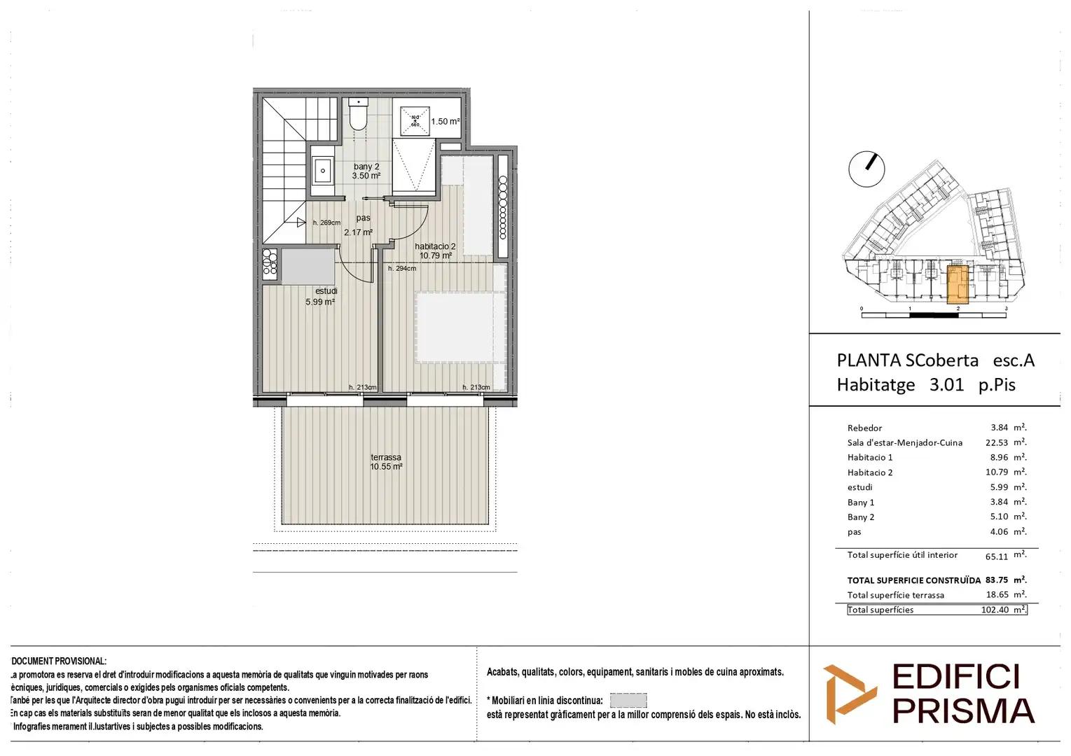 Duplexes for sale in Carrer de Magallanes, 40, Centre