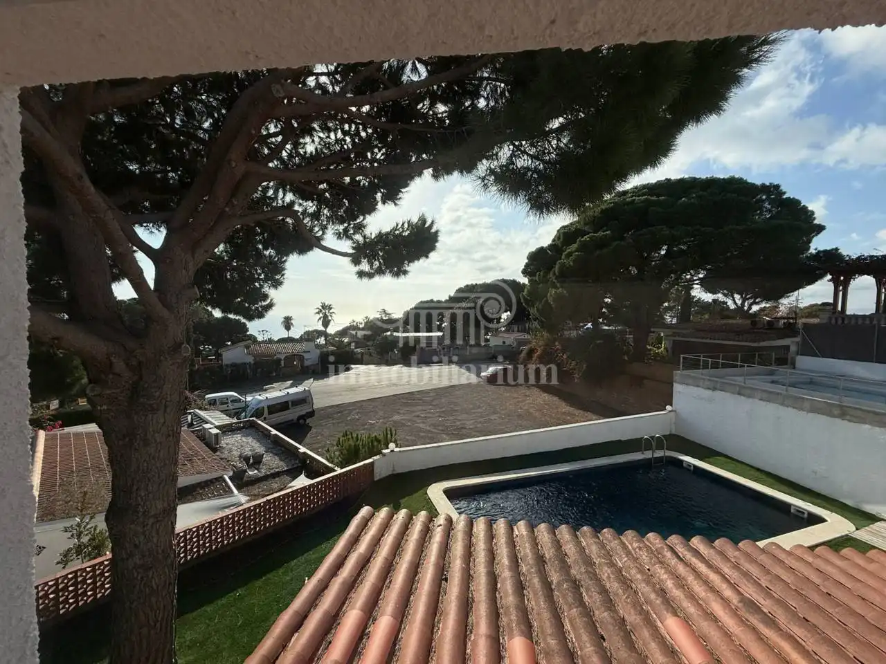 Vista exterior de Casa o xalet en venda en Lloret de Mar amb Calefacció, Jardí privat i Terrassa