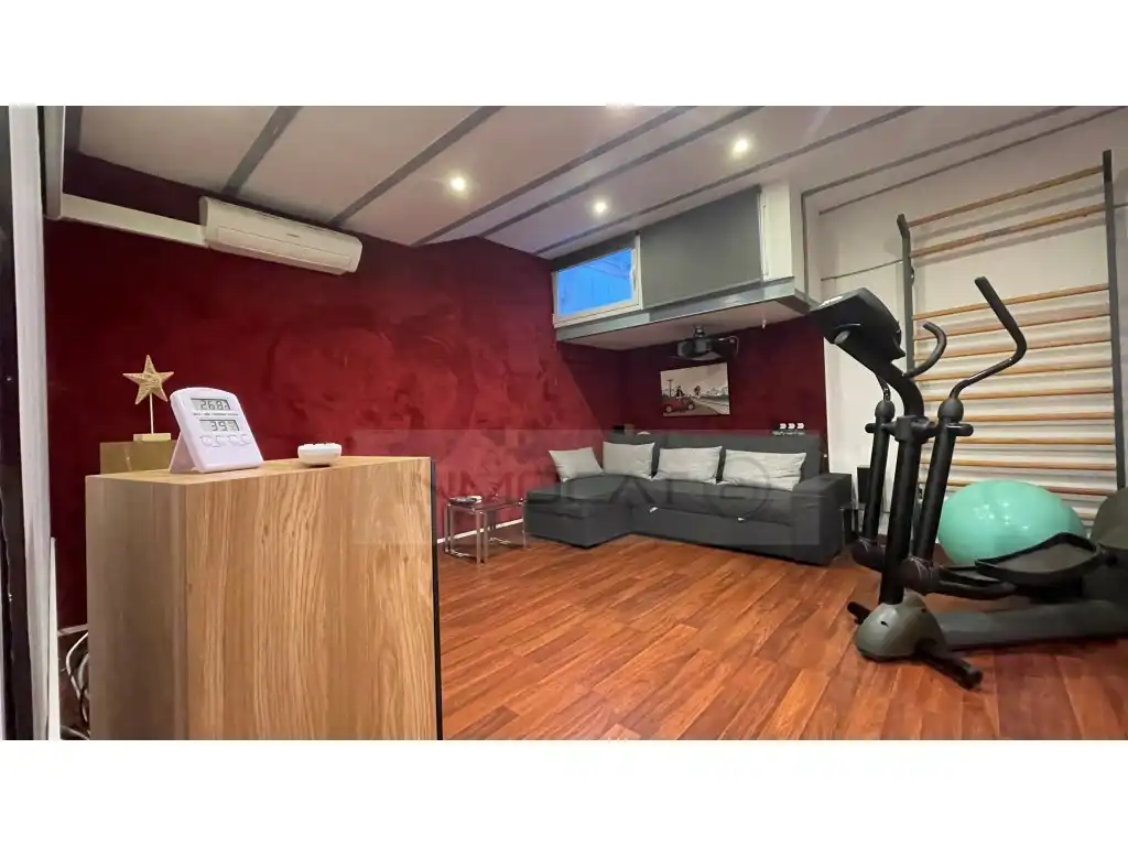 Wohnzimmer von Einfamilien-Reihenhaus zum Verkauf in Sitges mit Heizung, Terrasse und Möbliert