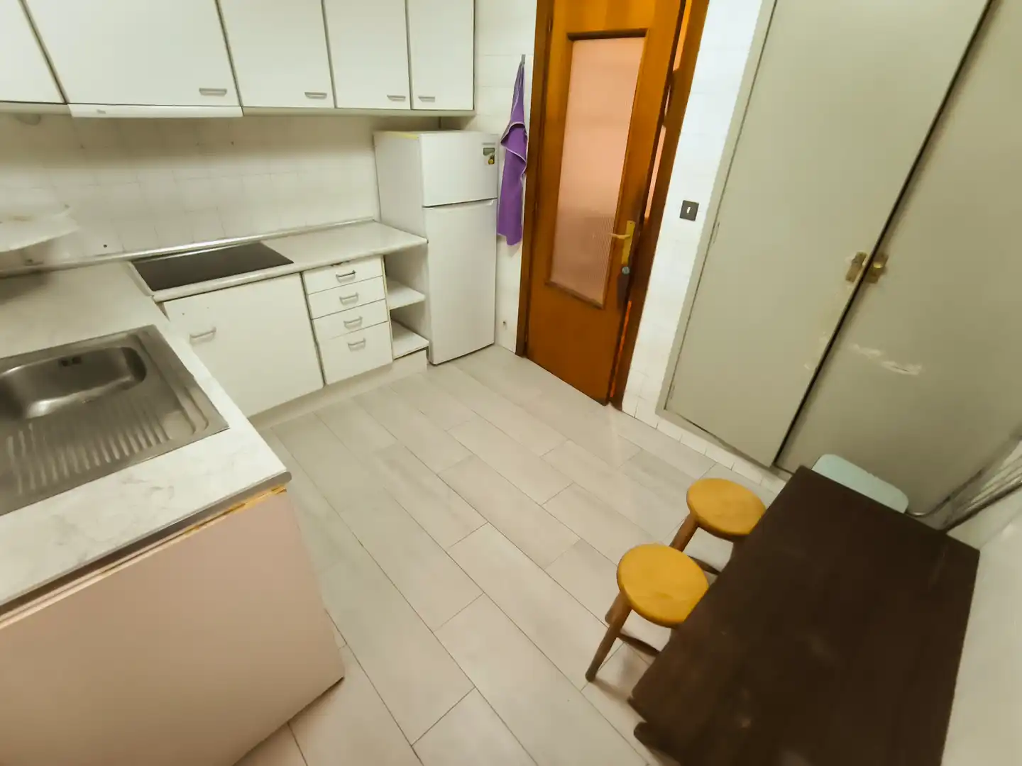 Cocina de Piso en venta en Palencia con Calefacción, Parquet y Terraza