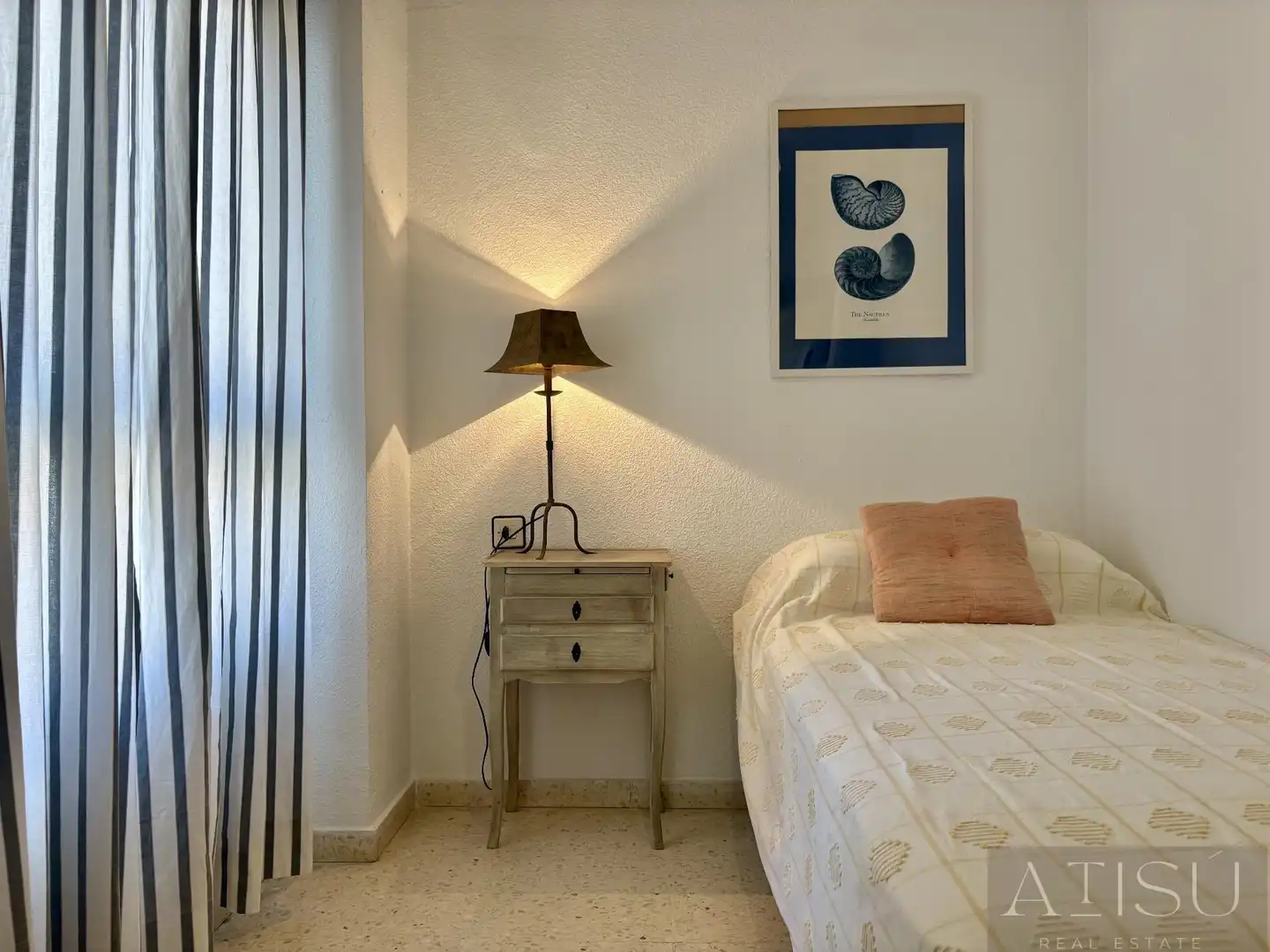 Bedroom of Flat for sale in El Campello  with Air Conditioner, Heating and Terrace
