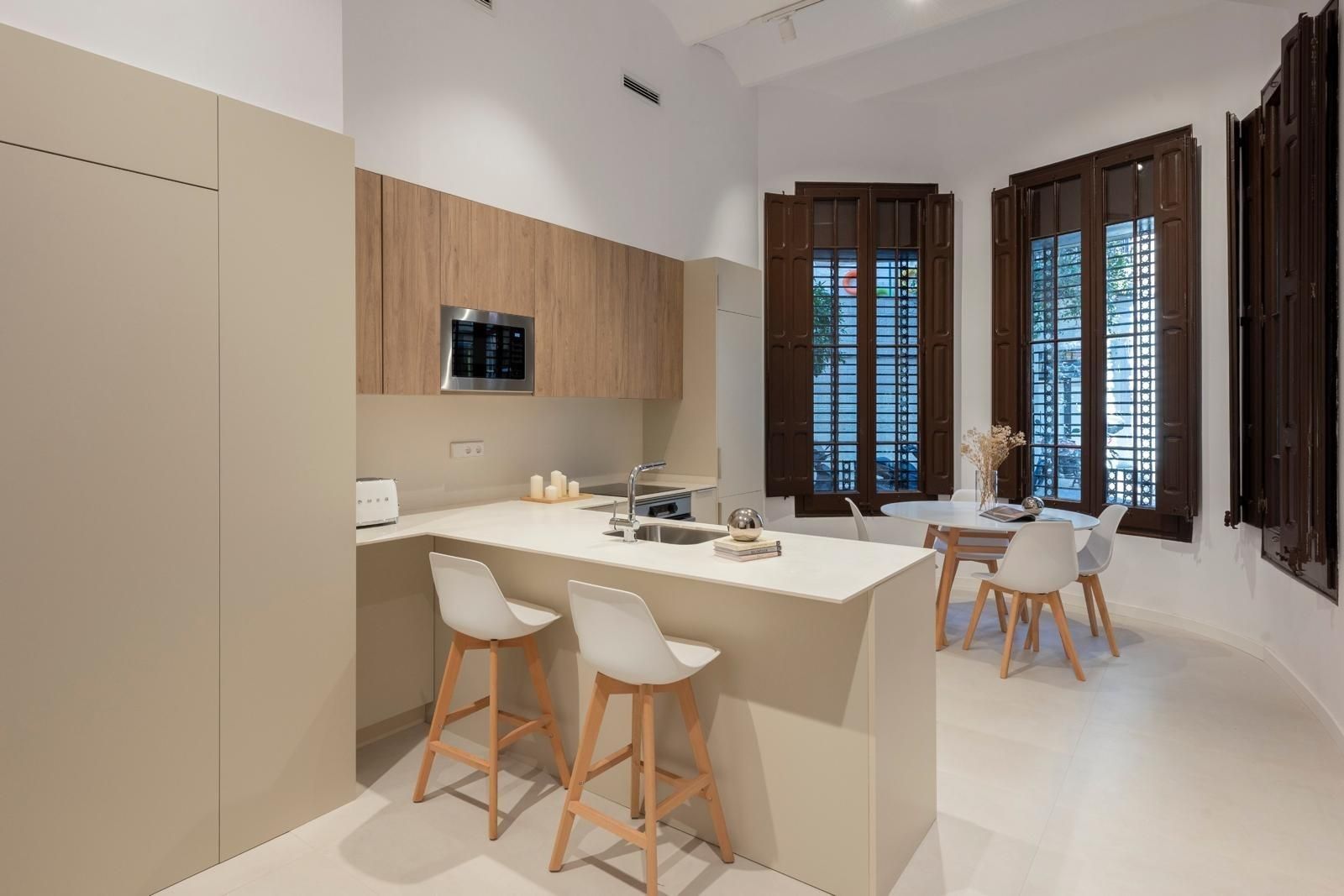 Kitchen of Flat for sale in  Barcelona Capital