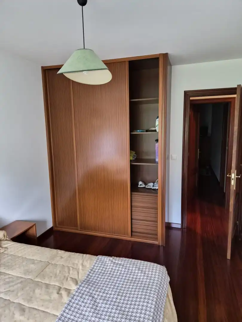 Bedroom of Flat for sale in Brión  with Heating, Private garden and Storage room