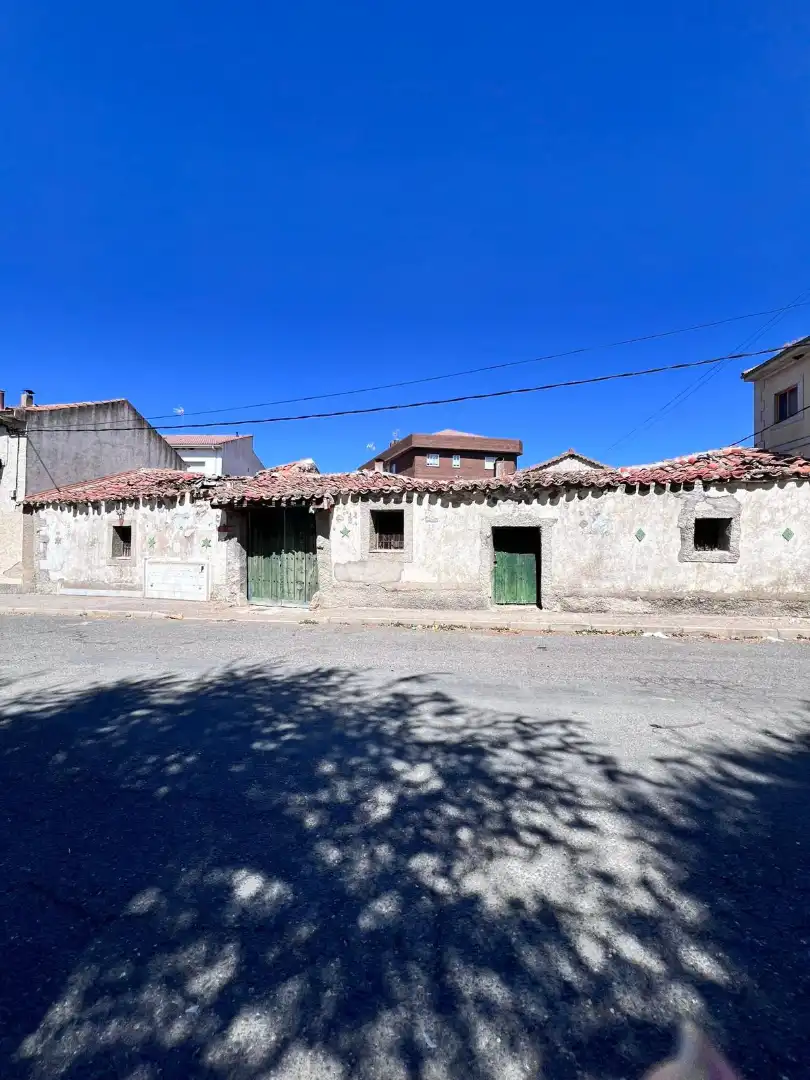 Exterior view of Houses for sale in Santa María del Cubillo  with Private garden