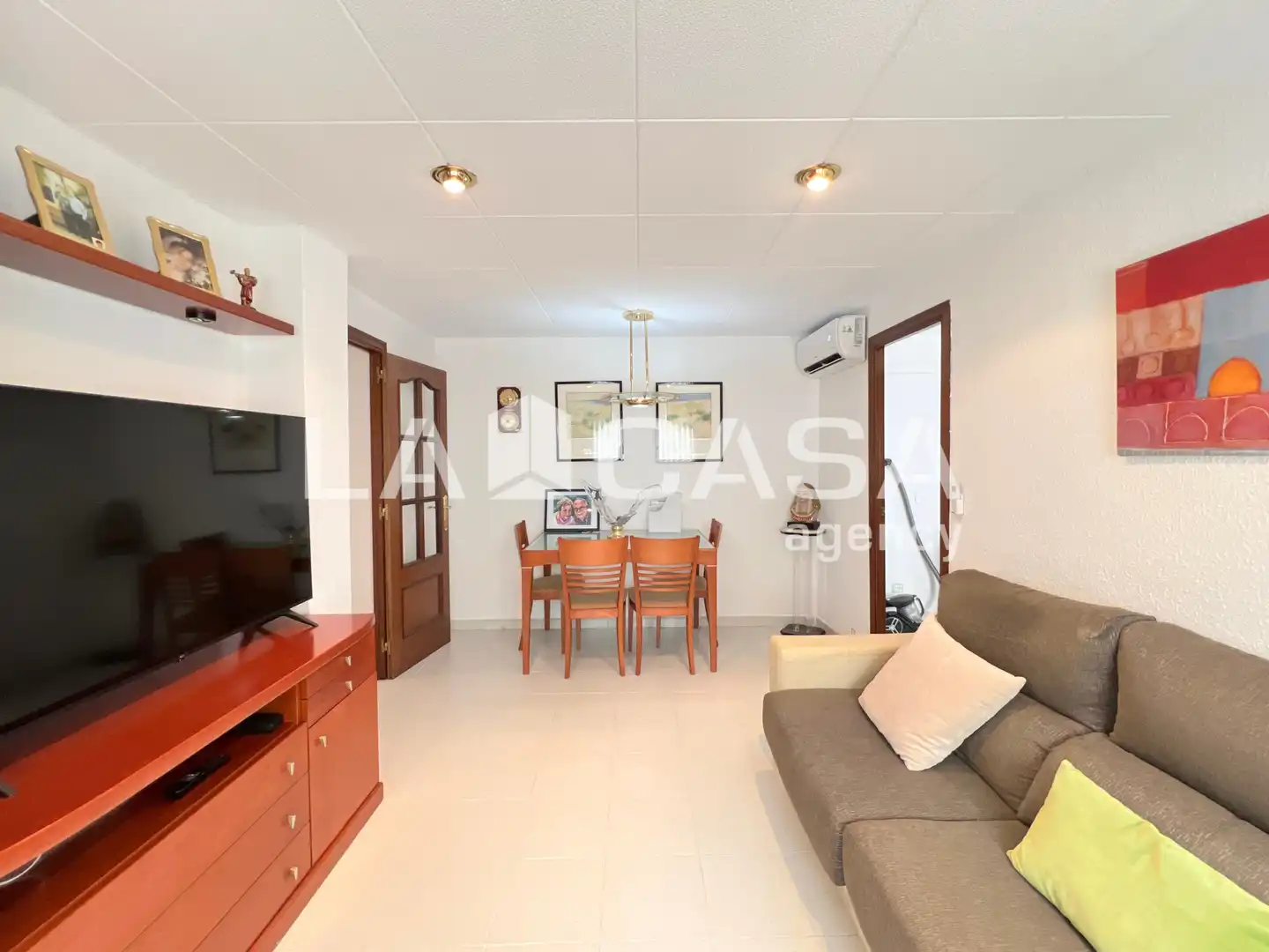 Living room of Flat for sale in Badalona  with Heating and Balcony