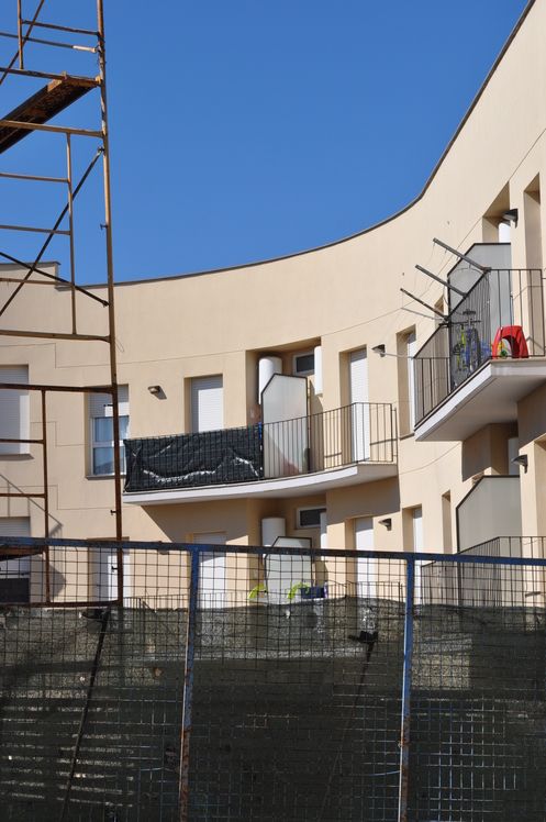 Vista exterior de Piso en venta en La Bisbal d'Empordà