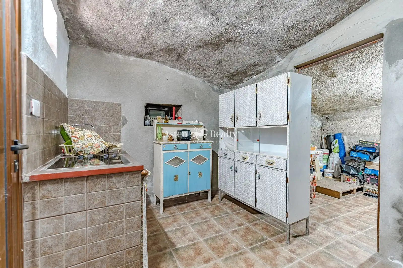 Cuina de Casa o xalet en venda en Granadilla de Abona amb Jardí privat, Terrassa i Traster
