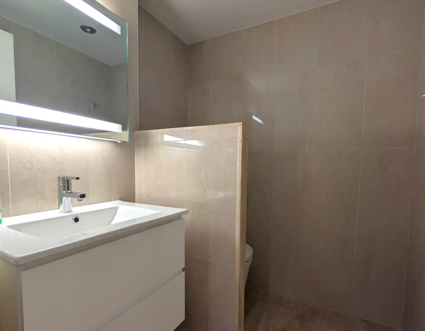 Baño de Planta baja en venta en Castell d'Aro, Platja d'Aro i s'Agaró con Aire acondicionado, Calefacción y Jardín privado