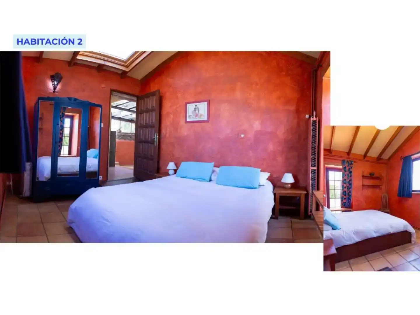 Habitación de Finca rústica en venta en Alajeró con Aire acondicionado, Jardín privado y Amueblado