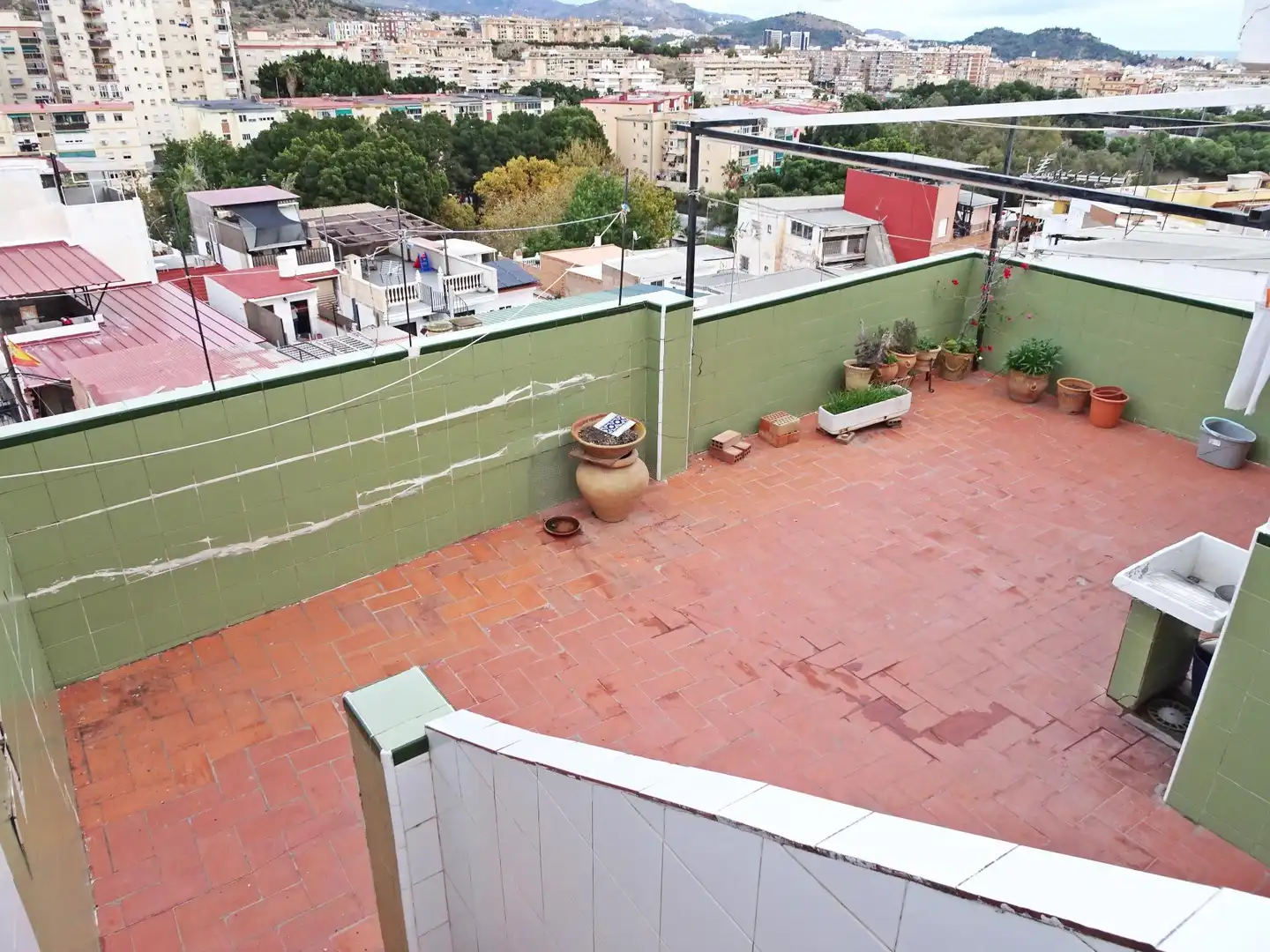 Terrace of Detached homes for sale in Málaga  with Air Conditioner, Terrace and Furnished