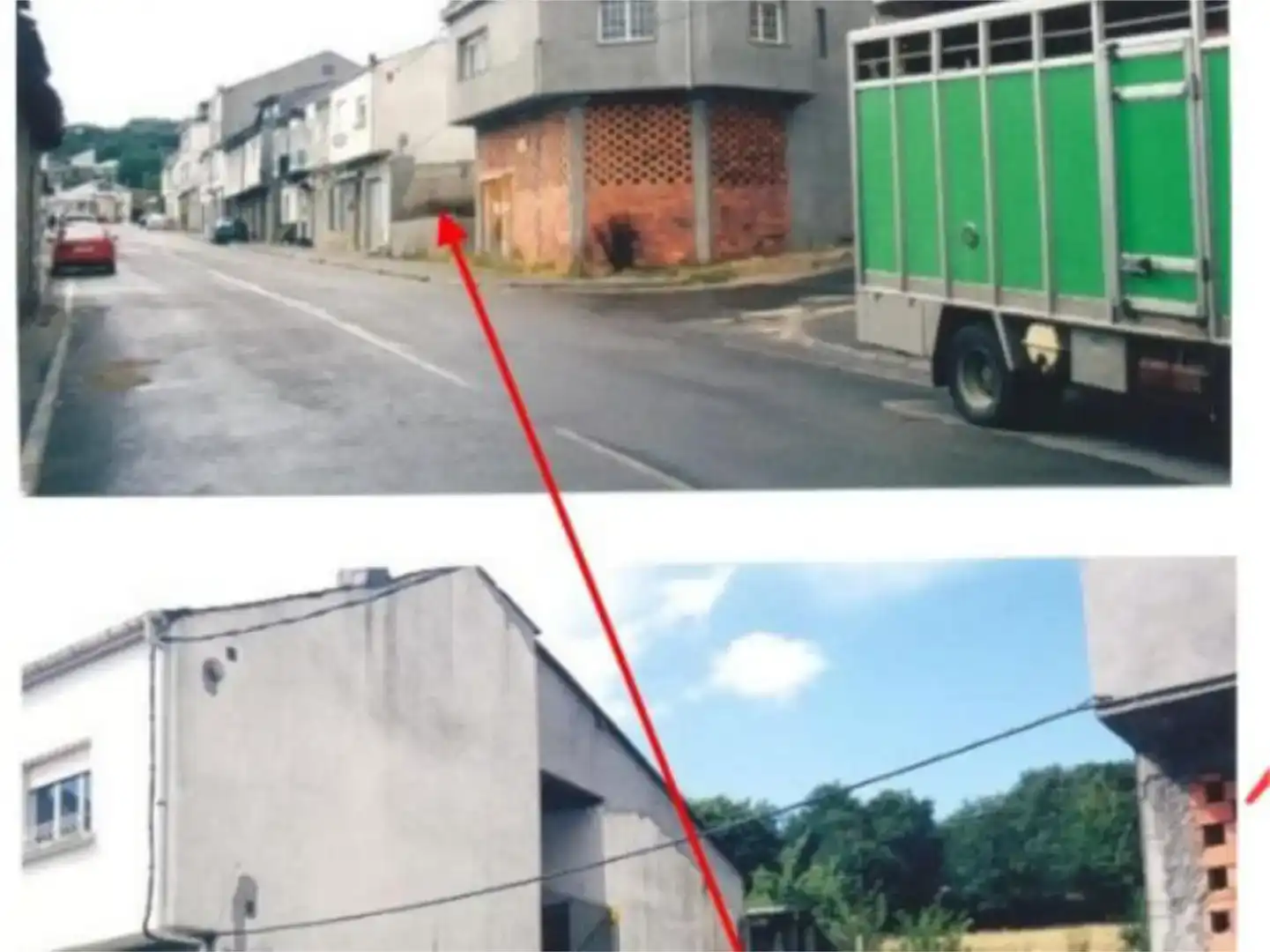Vista exterior de Pis en venda en San Xoán de Río
