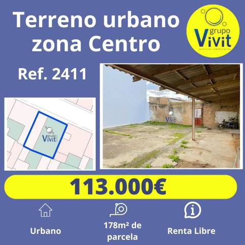 Terreno en Venta en Centro