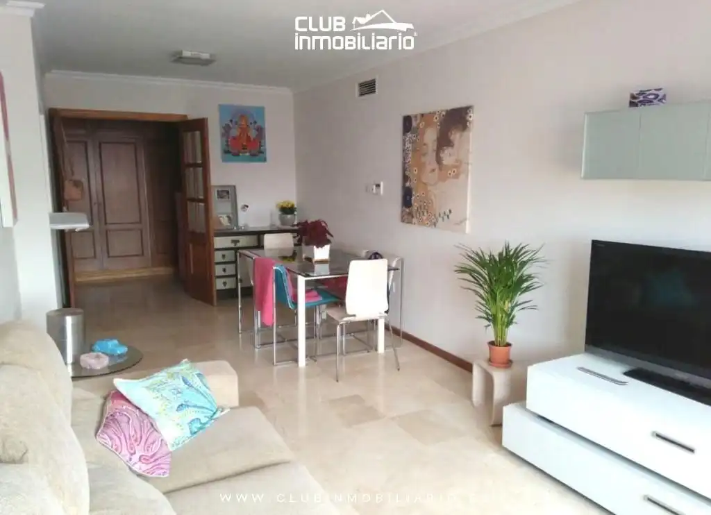 Sala de estar de Piso de alquiler en Santa Cruz de Tenerife con Aire acondicionado, Terraza y Balcón