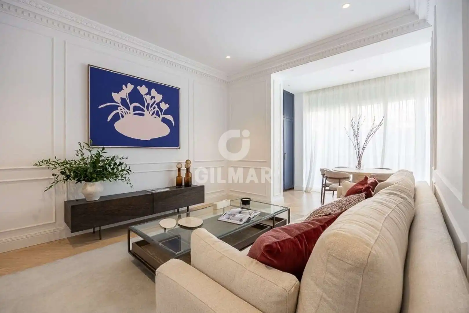 Sala de estar de Piso en venta en Madrid con Calefacción y Balcón