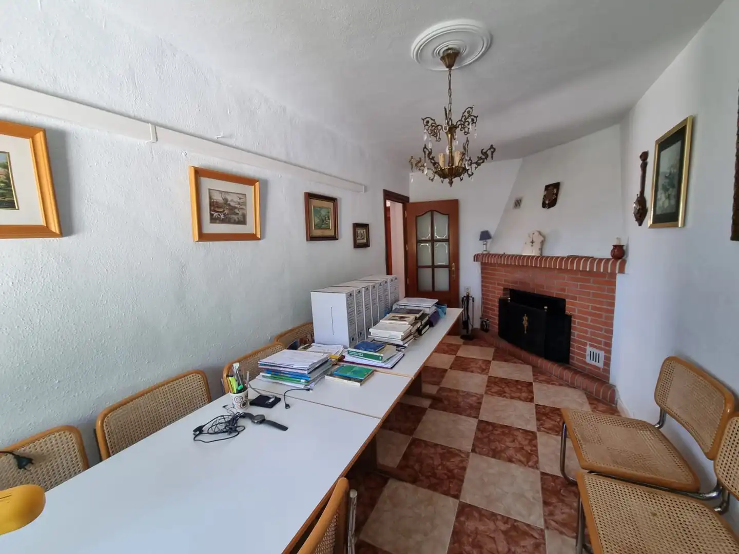 Menjador de Casa o xalet en venda en Málaga amb Terrassa