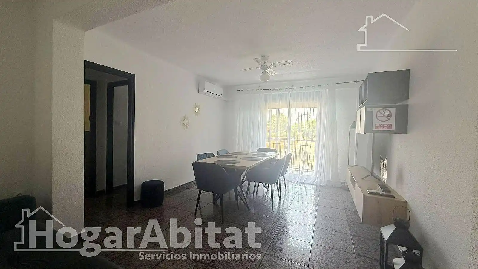 Vista exterior de Piso en venta en Gandia con Aire acondicionado, Calefacción y Amueblado