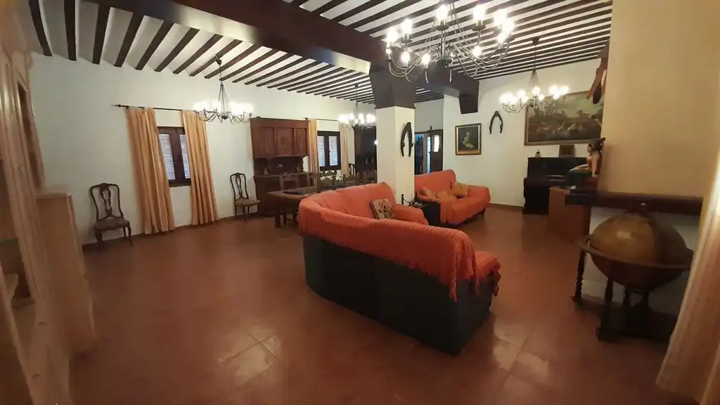 Sala de estar de Finca rústica en venta en Munera