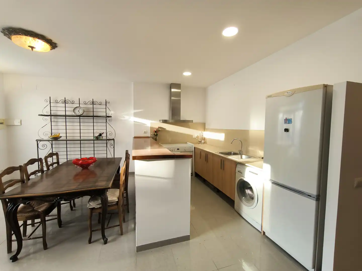 Cuina de Apartament en venda en Alcanar amb Aire condicionat, Jardí privat i Terrassa