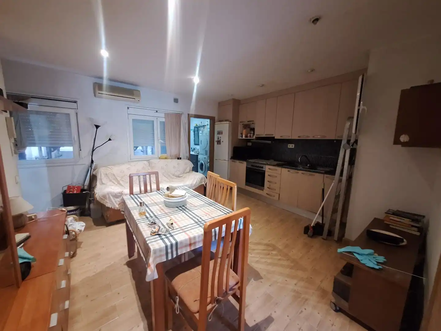 Kitchen of Flat for sale in Sabadell  with Balcony