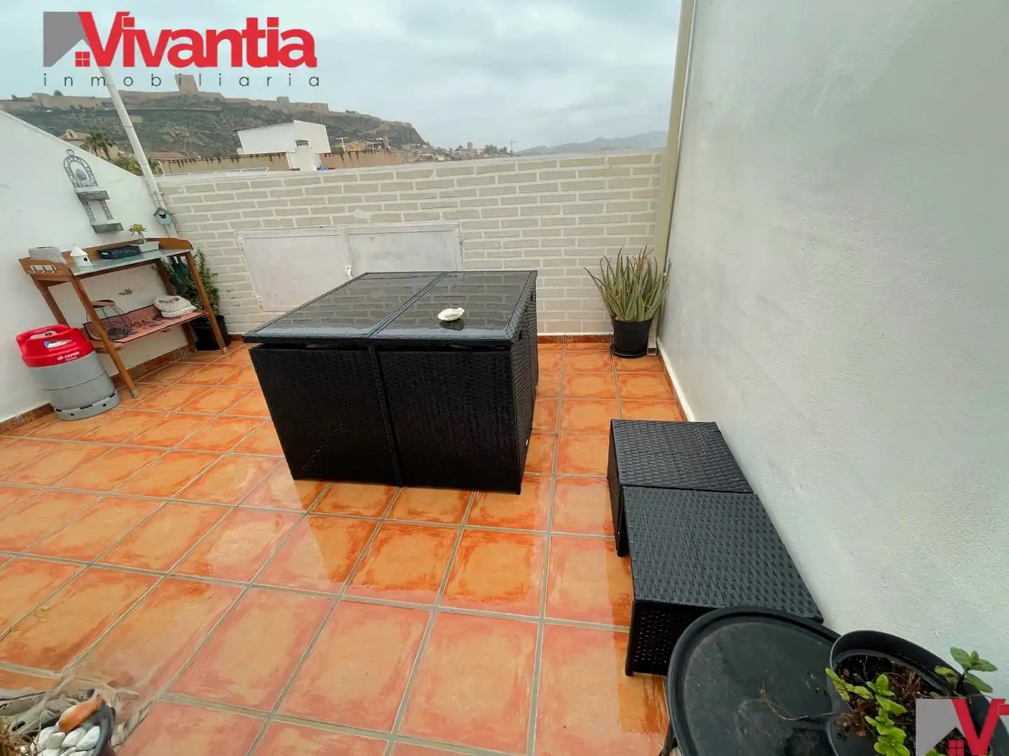 Terrasse von Dachboden zum Verkauf in Lorca mit Klimaanlage, Terrasse und Abstellraum