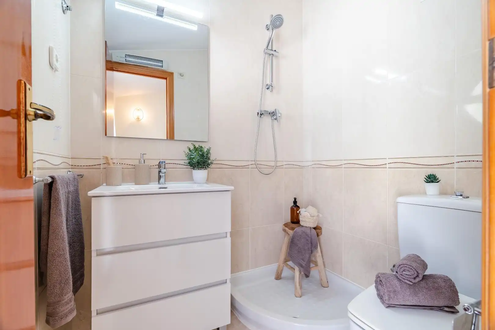 Bathroom of Houses for sale in Altafulla  with Air Conditioner, Heating and Private garden