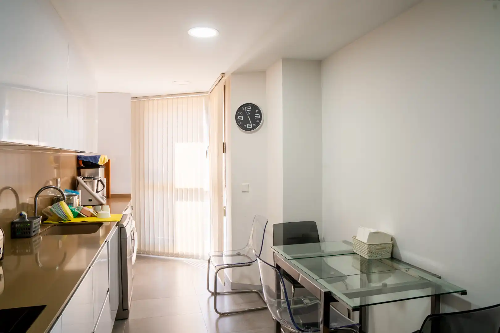 Kitchen of Flat for sale in Alboraya  with Air Conditioner, Parquet flooring and Storage room