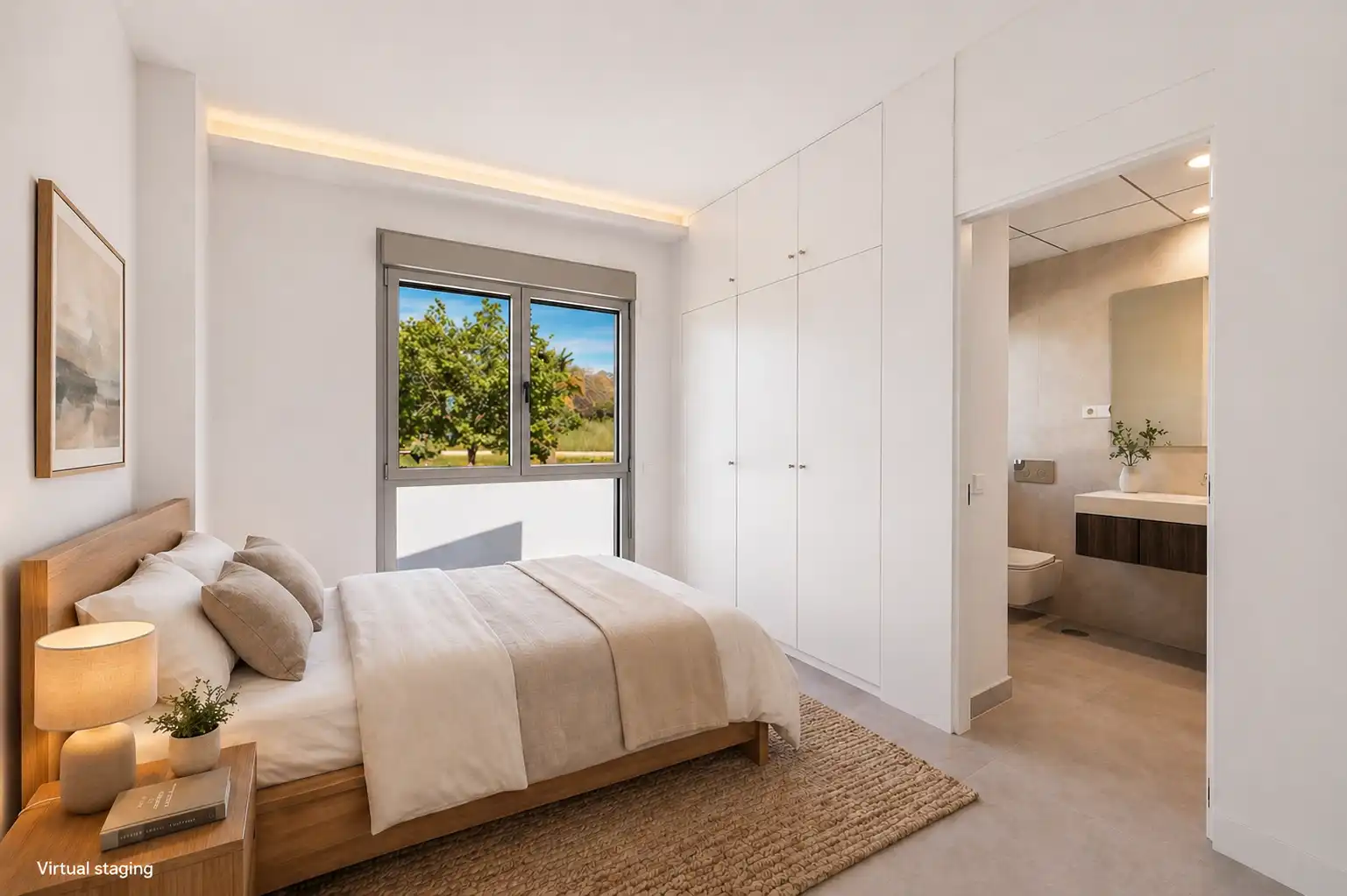 Bedroom of Attic for rent in Marbella  with Air Conditioner, Terrace and Storage room