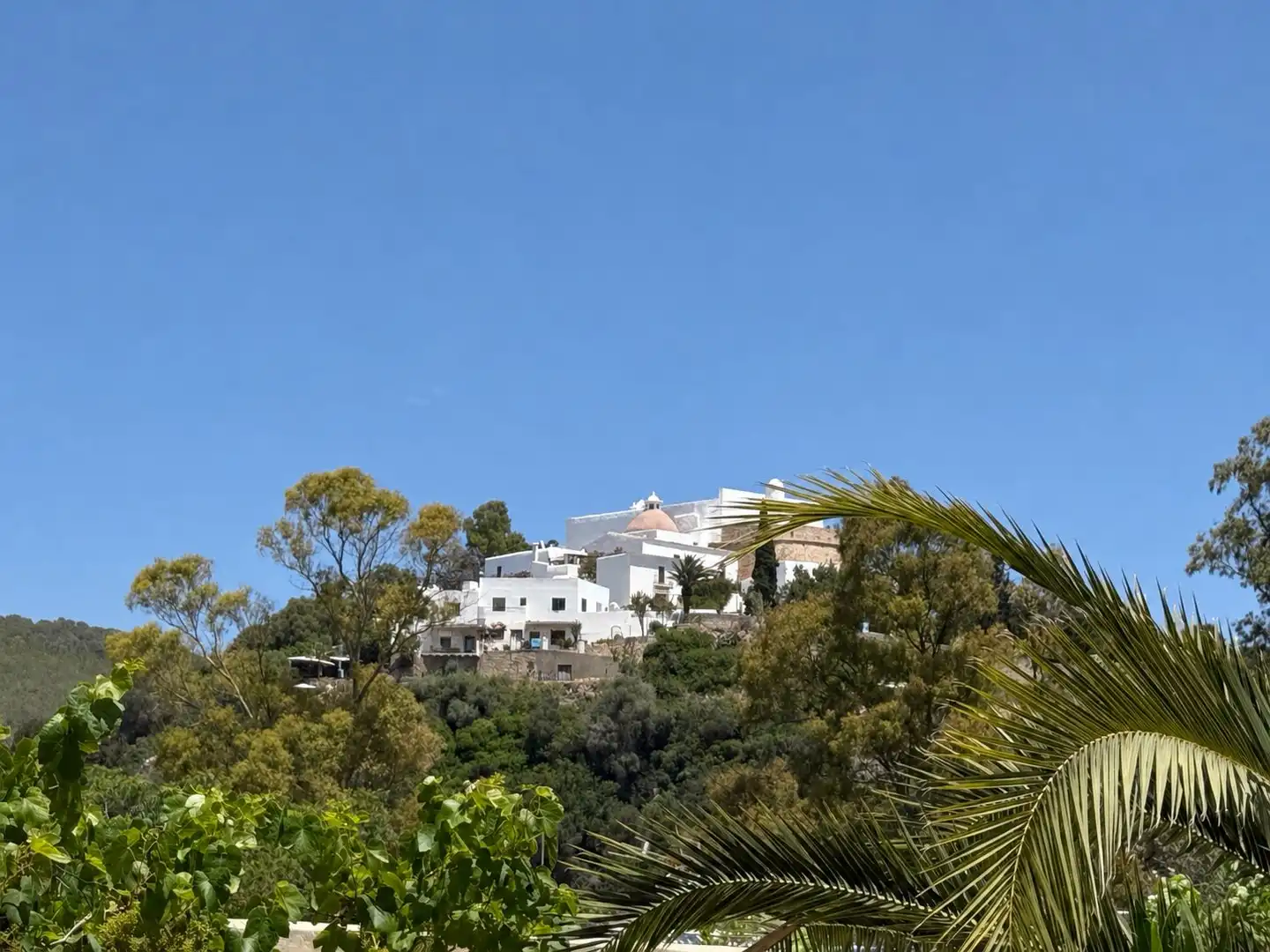 Exterior view of Houses for sale in Santa Eulària des Riu  with Air Conditioner, Heating and Terrace