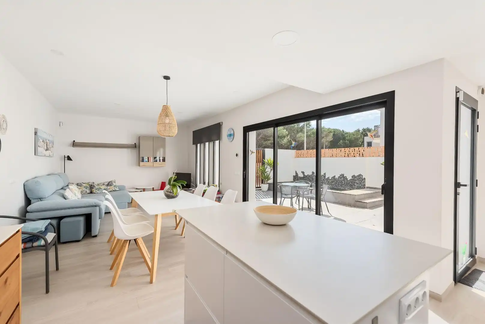 Cuina de Casa o xalet en venda en Santa Margalida amb Aire condicionat, Jardí privat i Piscina