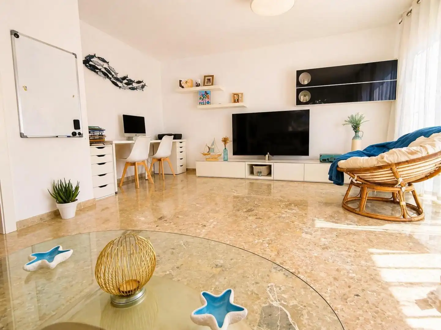 Sala de estar de Casa adosada en venta en Cambrils con Calefacción