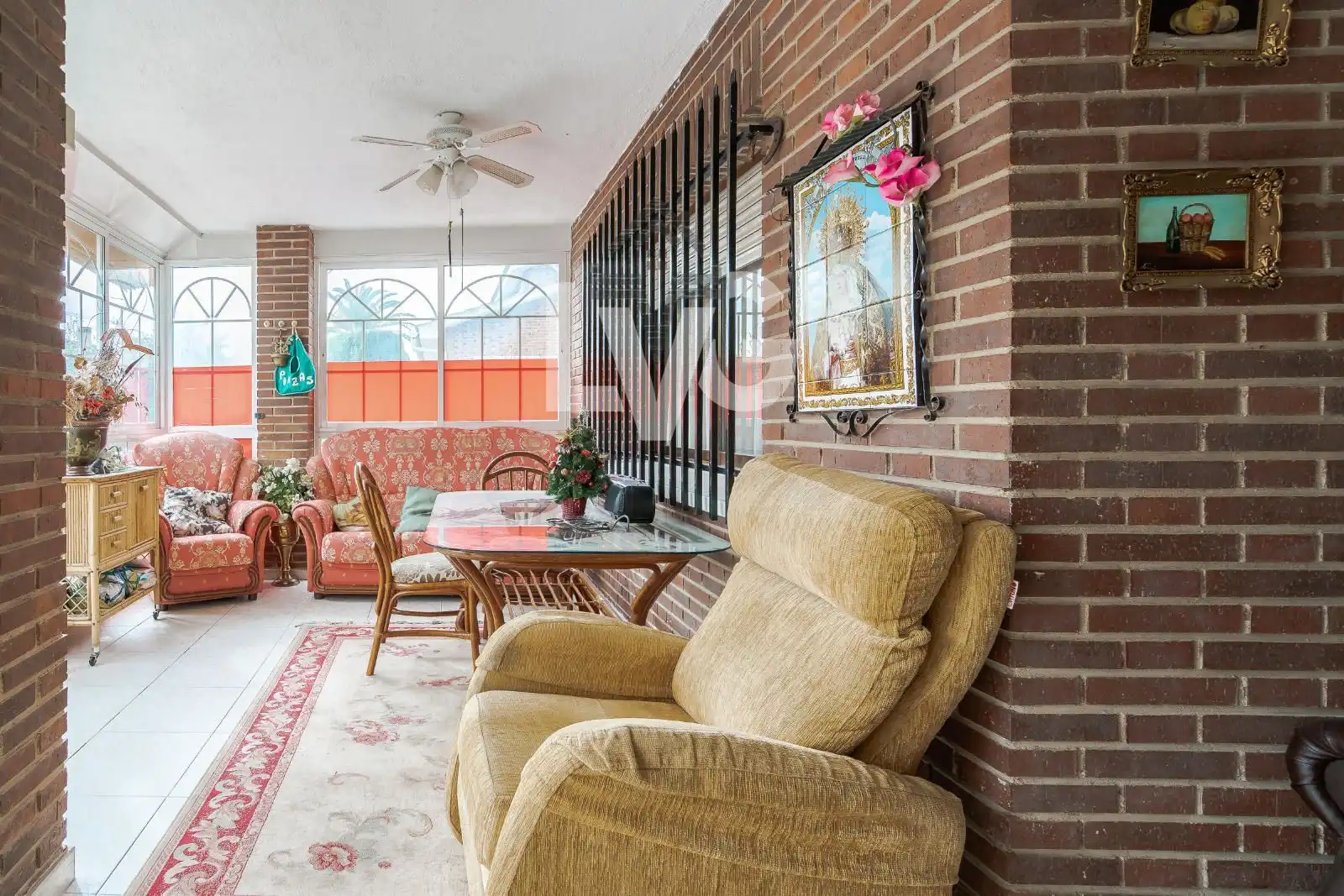 Wohnzimmer von Haus oder Chalet zum Verkauf in Fuente El Saz de Jarama mit Heizung, Möbliert und Ofen