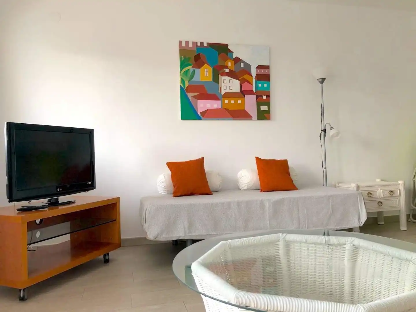 Sala de estar de Apartamento en venta en Gandia con Jardín privado, Terraza y Balcón