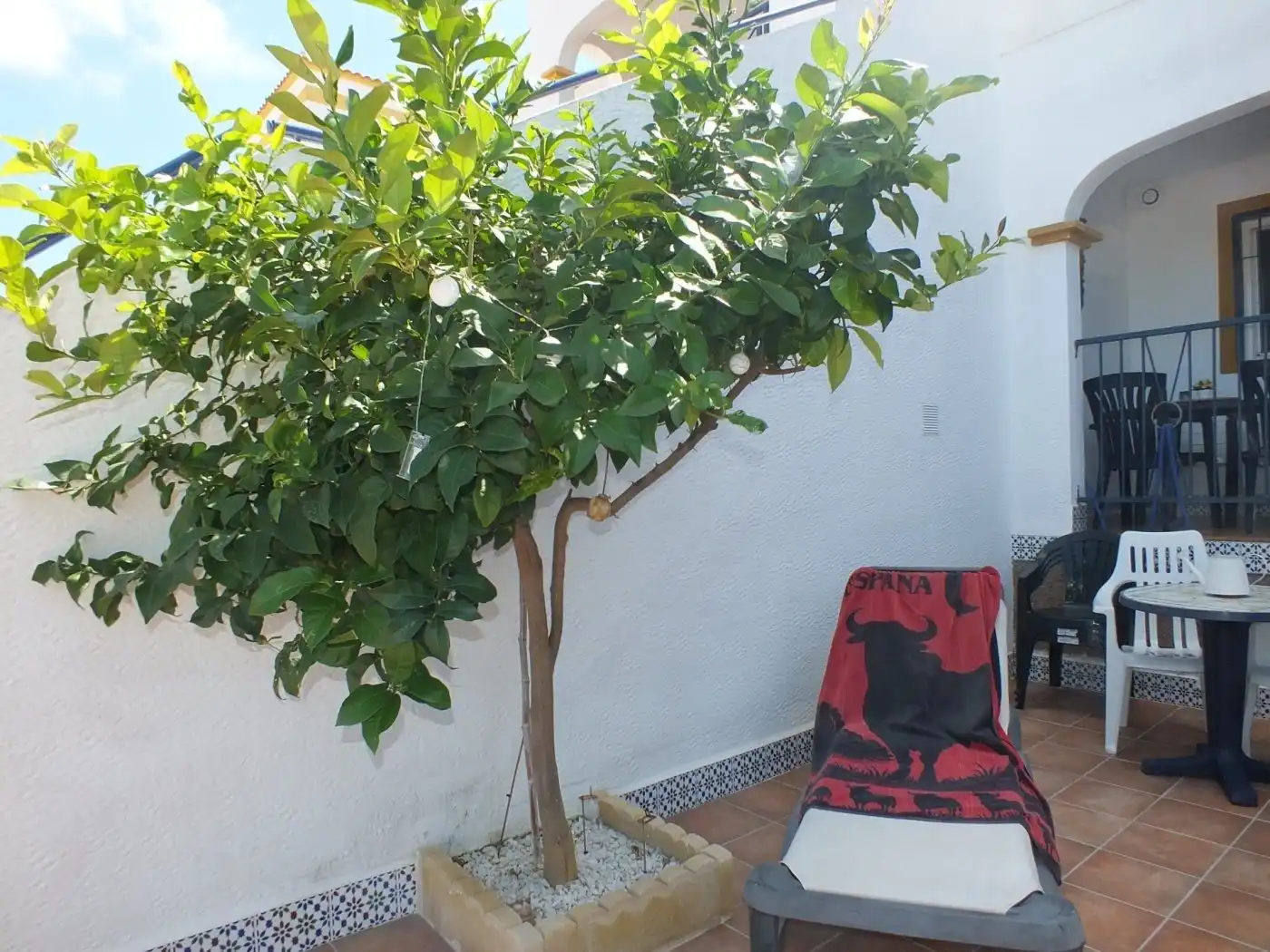 Terrassa de Casa o xalet en venda en Santa Pola amb Aire condicionat, Calefacció i Jardí privat