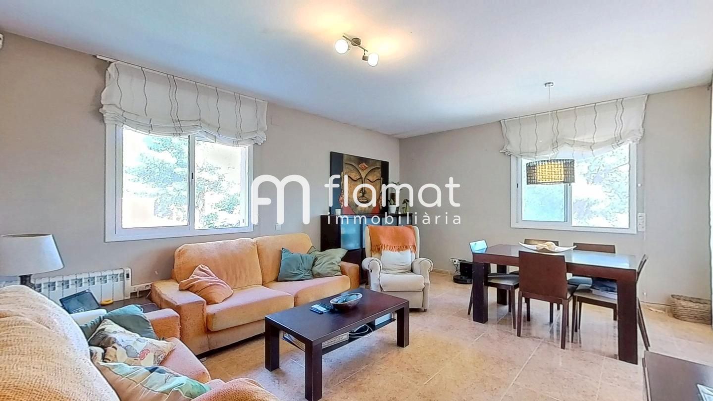 Sala d'estar de Casa o xalet en venda en Riudecanyes amb Jardí privat, Terrassa i Moblat