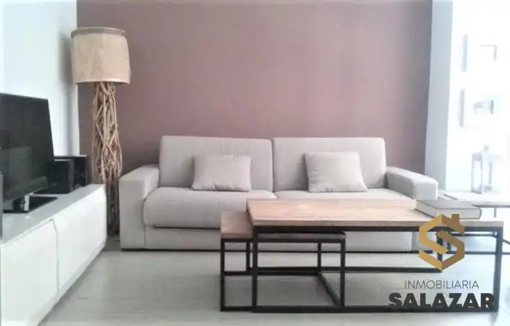 Sala de estar de Piso de alquiler en Bilbao  con Calefacción y Microondas