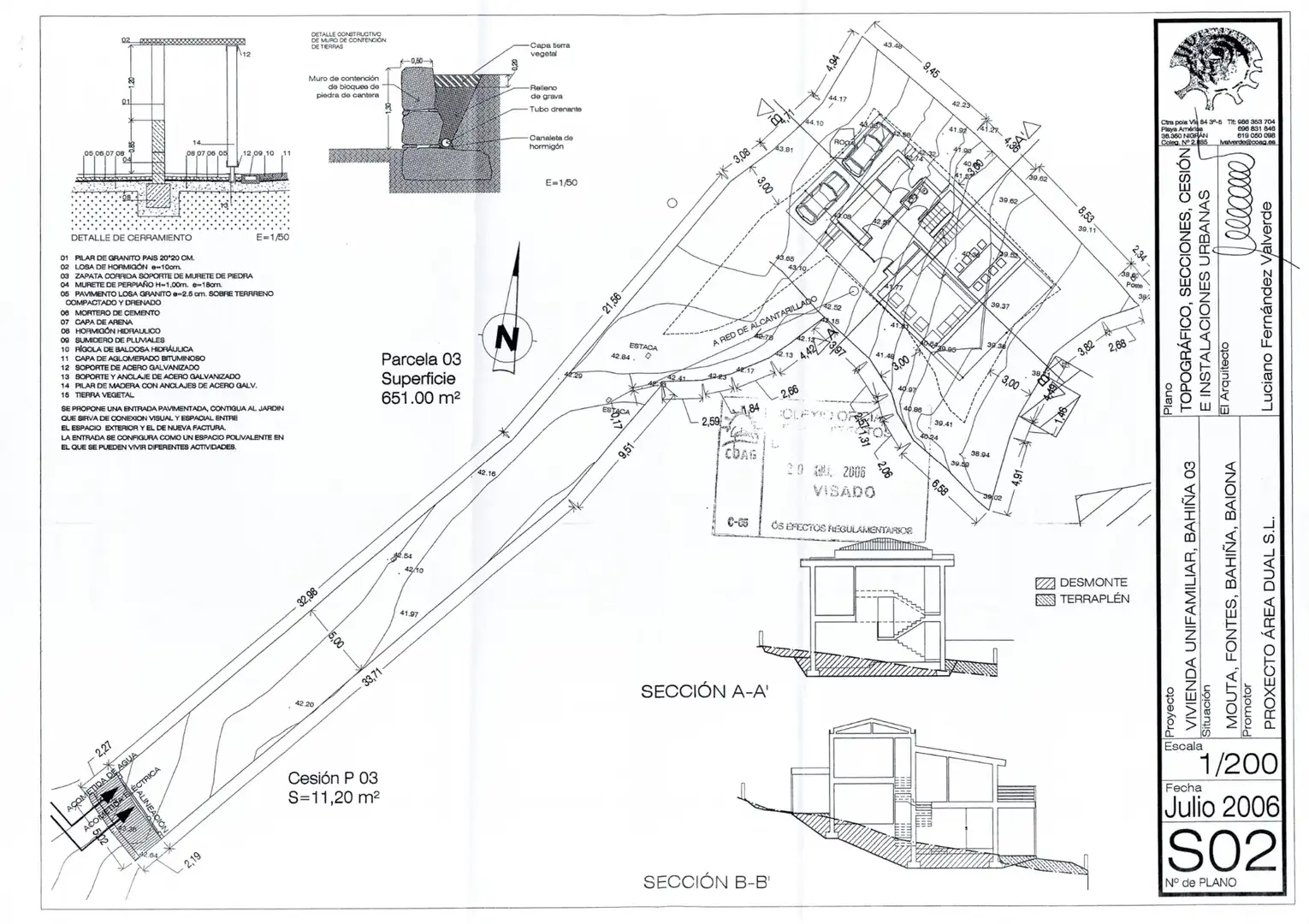 Residencial en venta en Baiona