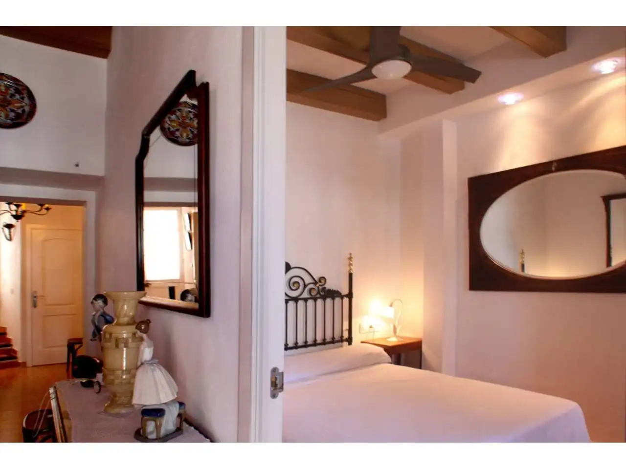Schlafzimmer von Wohnung zum Verkauf in Eivissa mit Klimaanlage, Möbliert und Balkon