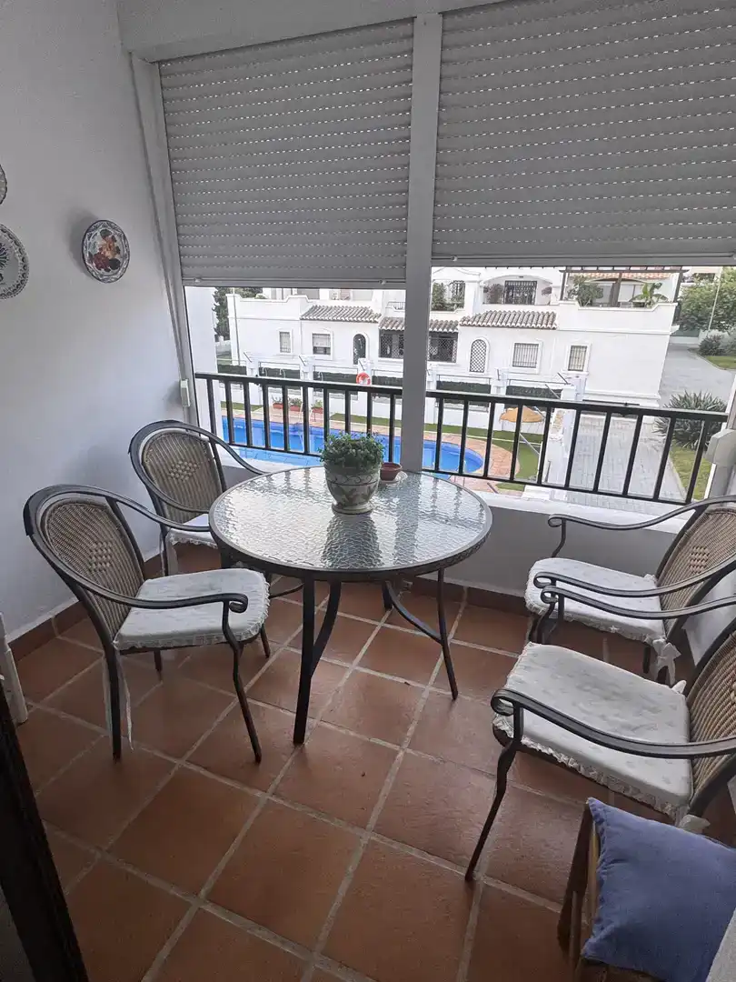 Balcony of Flat for rent in Playa de Granada