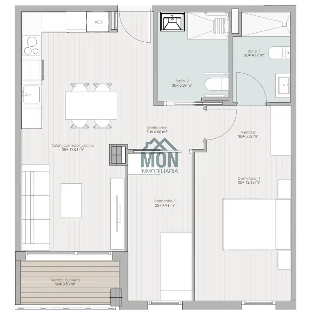 Piso con terraza en venta en Verge de la Murta, imagen 12