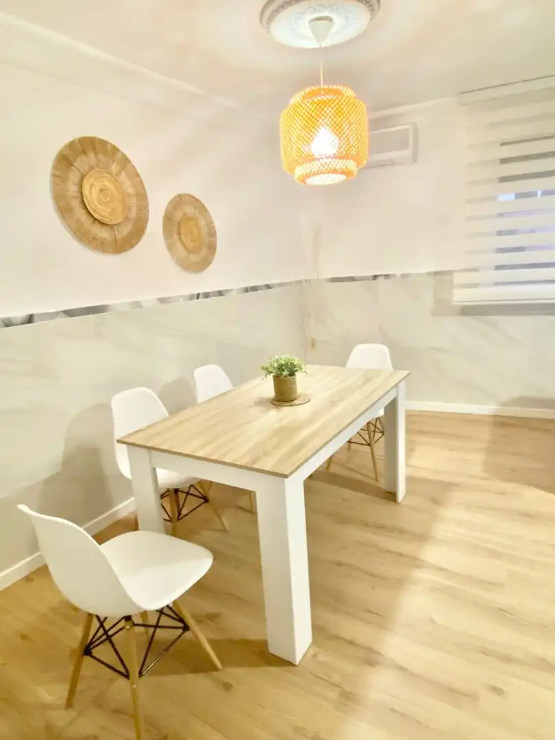 Dining room of Apartments for rent in Murcia  with Air Conditioner, Furnished and Washing machine