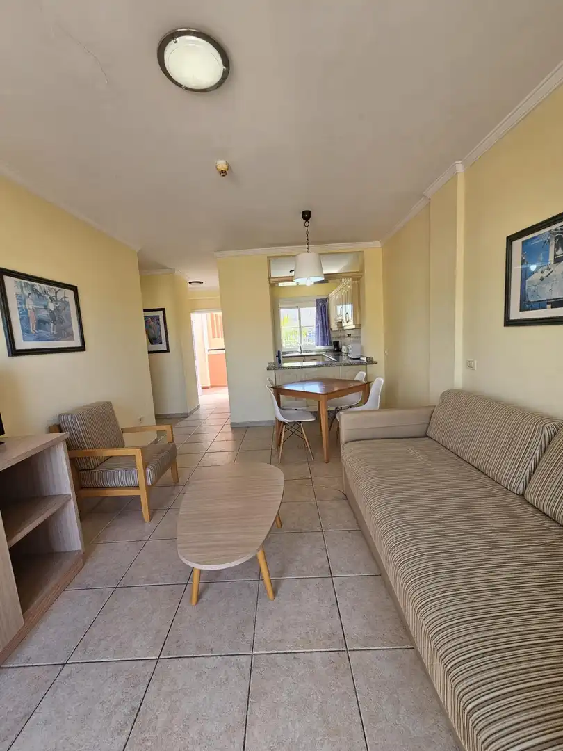 Sala de estar de Ático en venta en Arona con Jardín privado, Terraza y Piscina comunitaria