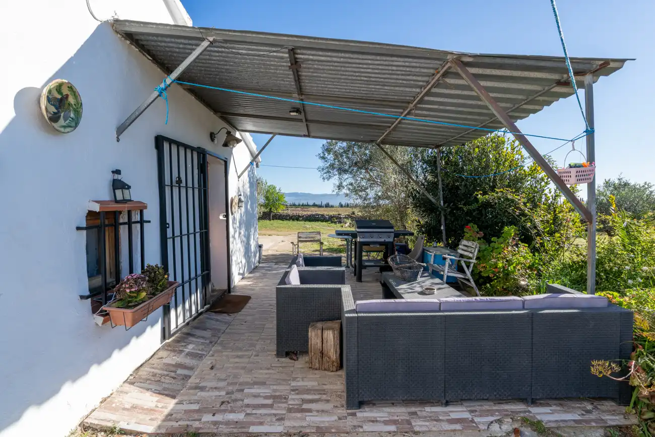 Terraza de Finca rústica en venta en Roquetes con Amueblado