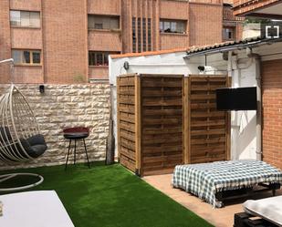 Terrace of Flat to rent in  Madrid Capital  with Air Conditioner and Balcony