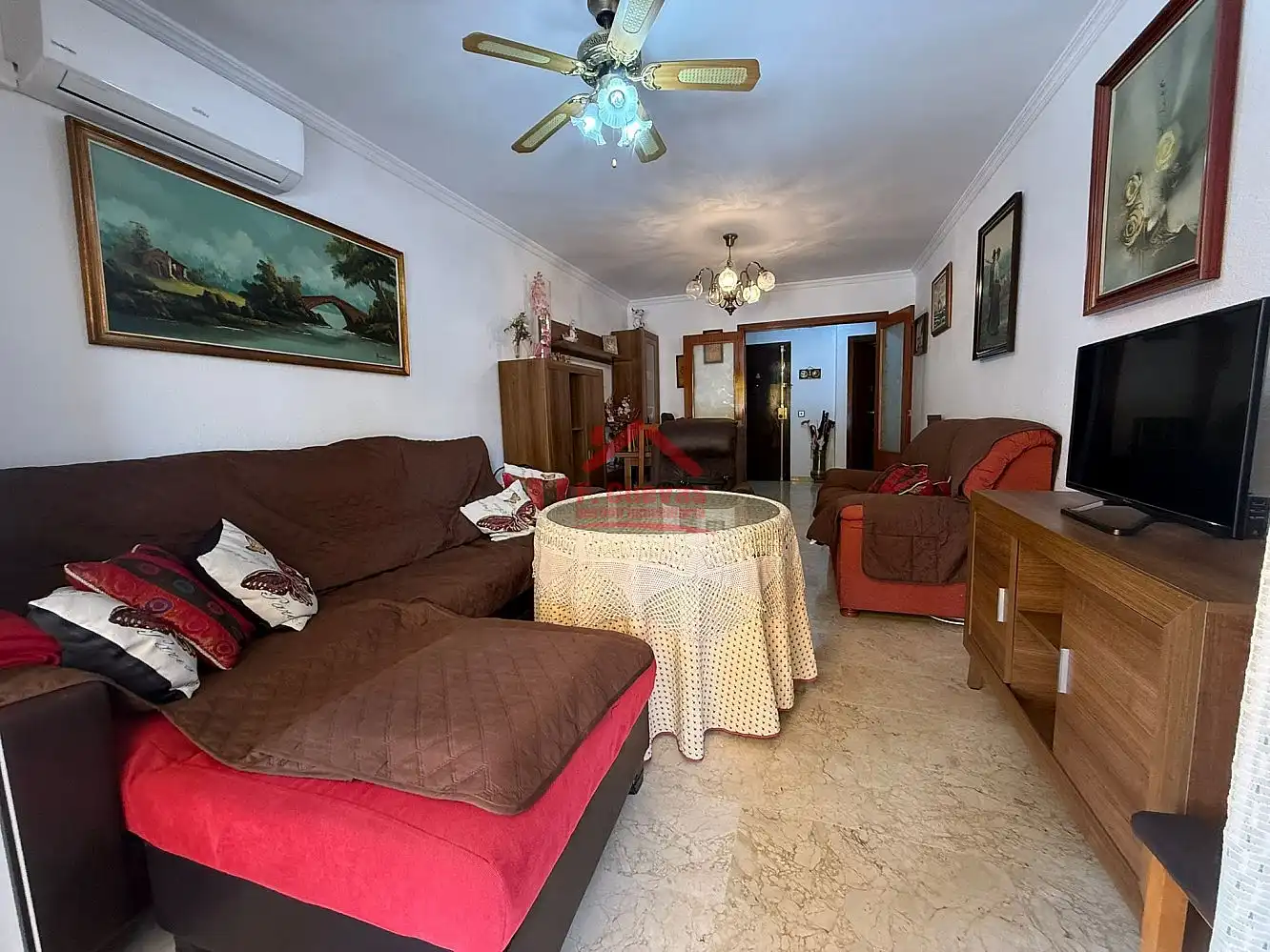 Sala d'estar de Apartament en venda en Vélez-Málaga amb Aire condicionat, Calefacció i Terrassa
