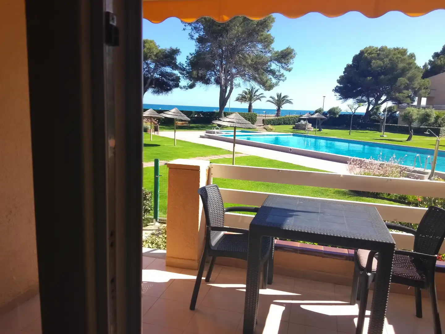 Jardí de Apartament en venda en Mont-roig del Camp amb Aire condicionat, Jardí privat i Terrassa